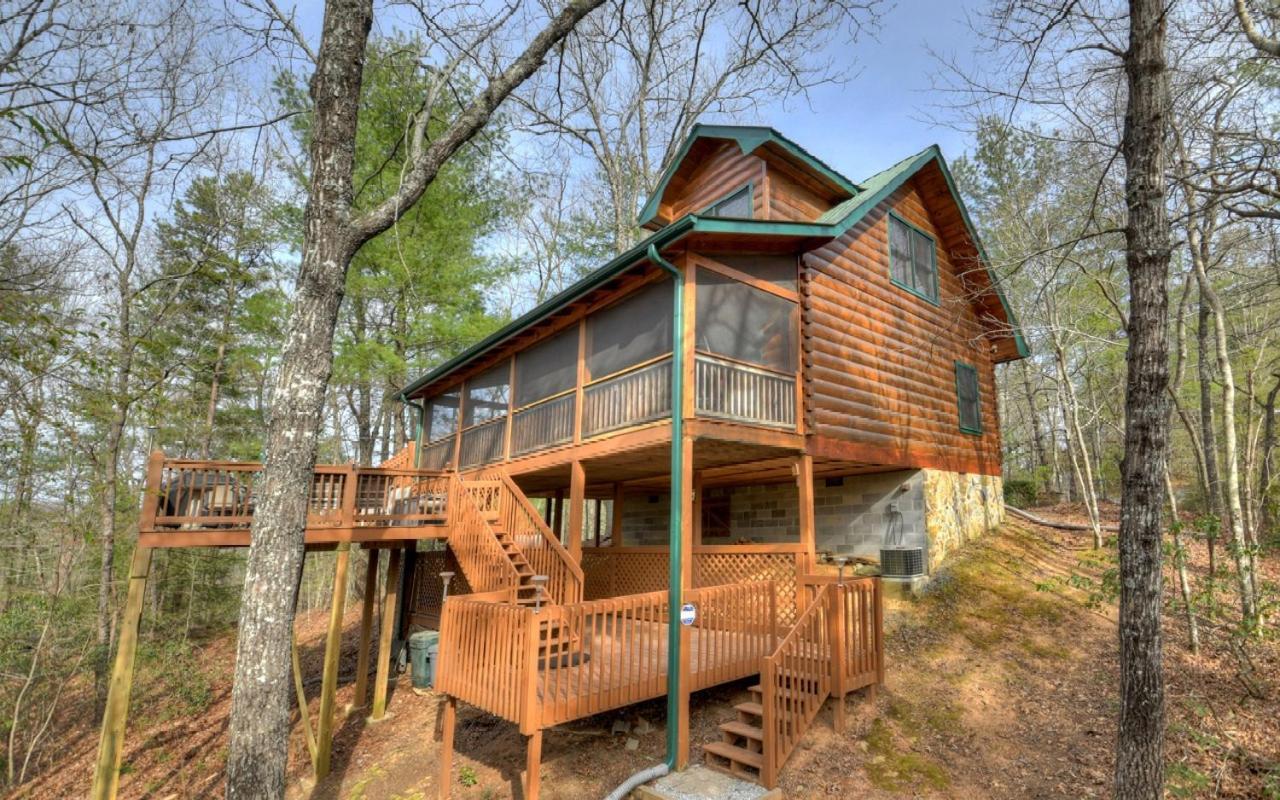Golden Eagle Ga Cabin - Hot Tub, Firepit & Fast Wifi ブルーリッジ山脈 エクステリア 写真