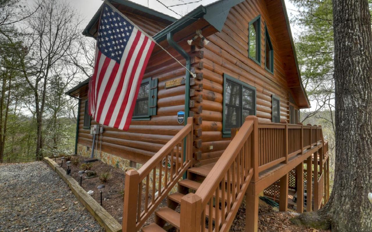 Golden Eagle Ga Cabin - Hot Tub, Firepit & Fast Wifi ブルーリッジ山脈 エクステリア 写真