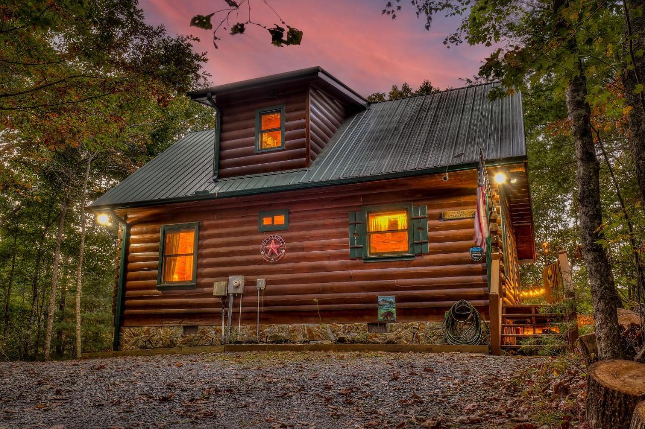 Golden Eagle Ga Cabin - Hot Tub, Firepit & Fast Wifi ブルーリッジ山脈 エクステリア 写真
