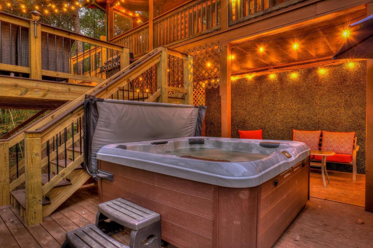 Golden Eagle Ga Cabin - Hot Tub, Firepit & Fast Wifi ブルーリッジ山脈 エクステリア 写真