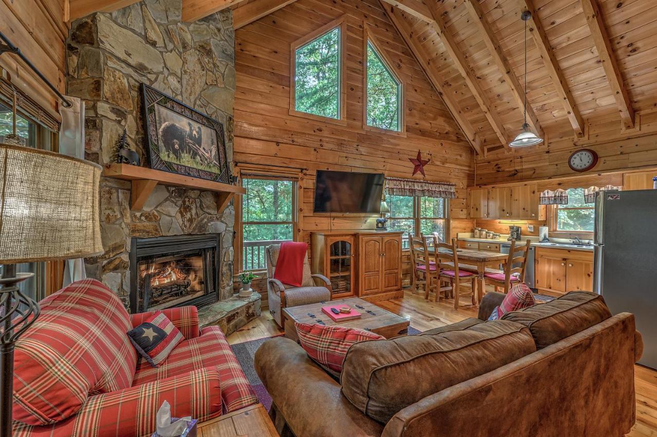 Golden Eagle Ga Cabin - Hot Tub, Firepit & Fast Wifi ブルーリッジ山脈 エクステリア 写真
