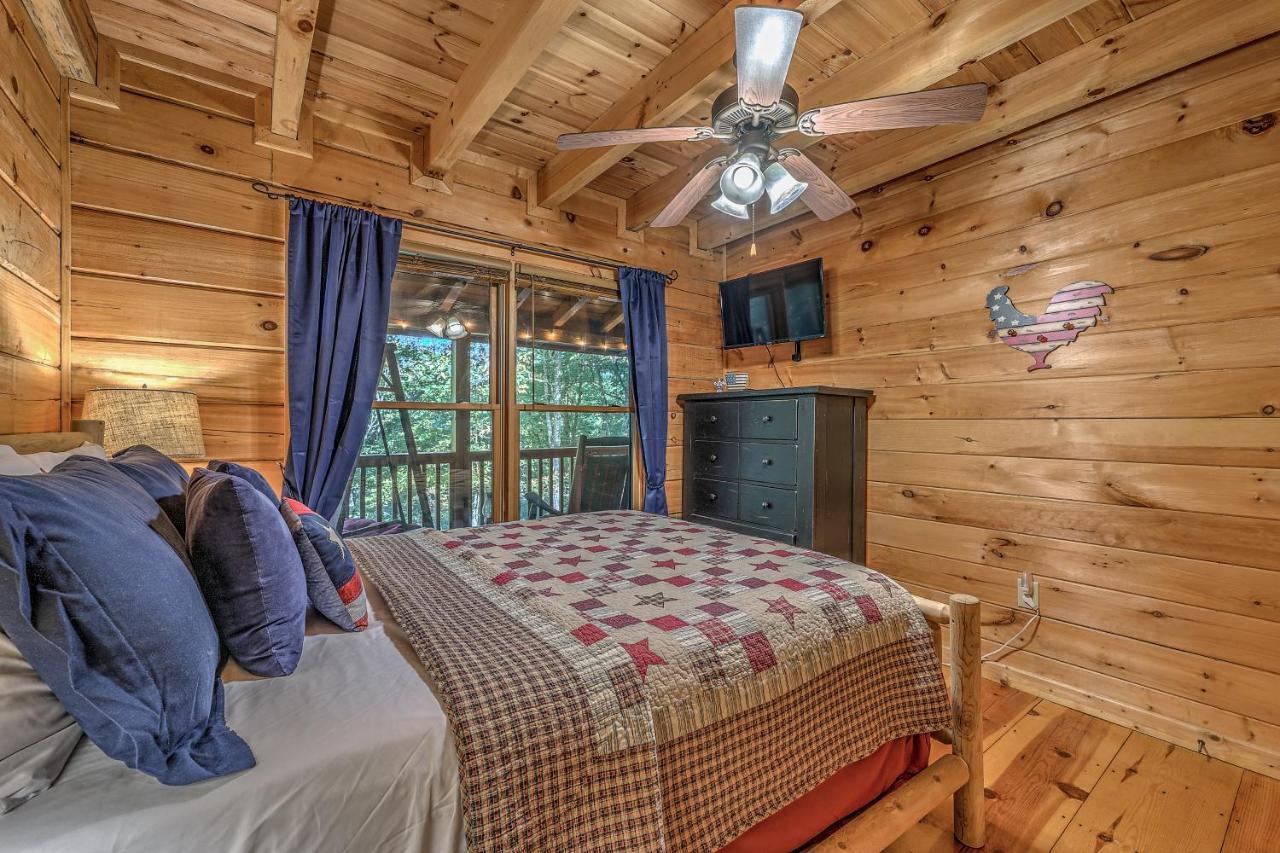 Golden Eagle Ga Cabin - Hot Tub, Firepit & Fast Wifi ブルーリッジ山脈 エクステリア 写真
