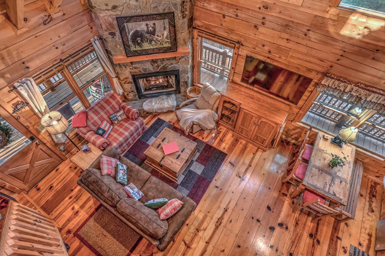 Golden Eagle Ga Cabin - Hot Tub, Firepit & Fast Wifi ブルーリッジ山脈 エクステリア 写真